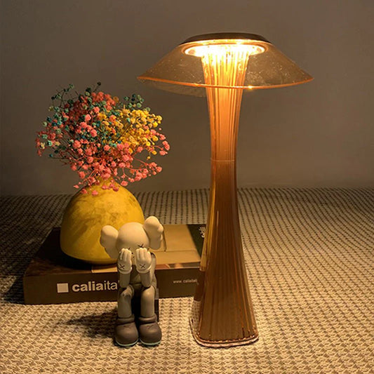 Lumiéra | Lampe de Table Moderne Sans Fil avec Variateur Tactile