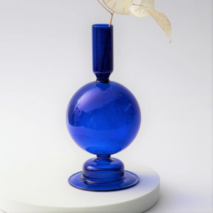 Bleuven - Candles - Bougeoir en verre au design élégant et moderne